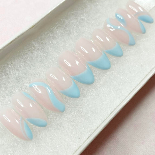 Load image into Gallery viewer, "Swirl Me In Blue"