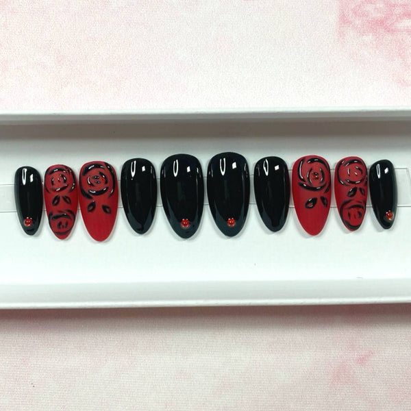 Load image into Gallery viewer, "Dark Rose"