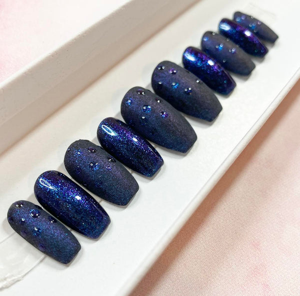 Load image into Gallery viewer, Midnight Raindrops