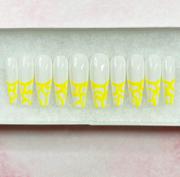 Load image into Gallery viewer, "Trippy" Neon Glow-In-The-Dark: Choose Your Color!