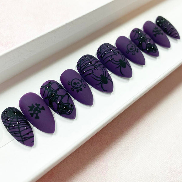 Load image into Gallery viewer, "Skulls & Webs"