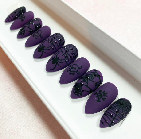 Load image into Gallery viewer, "Skulls & Webs"