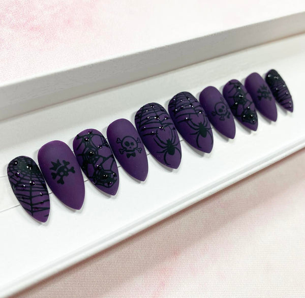 Load image into Gallery viewer, "Skulls & Webs"