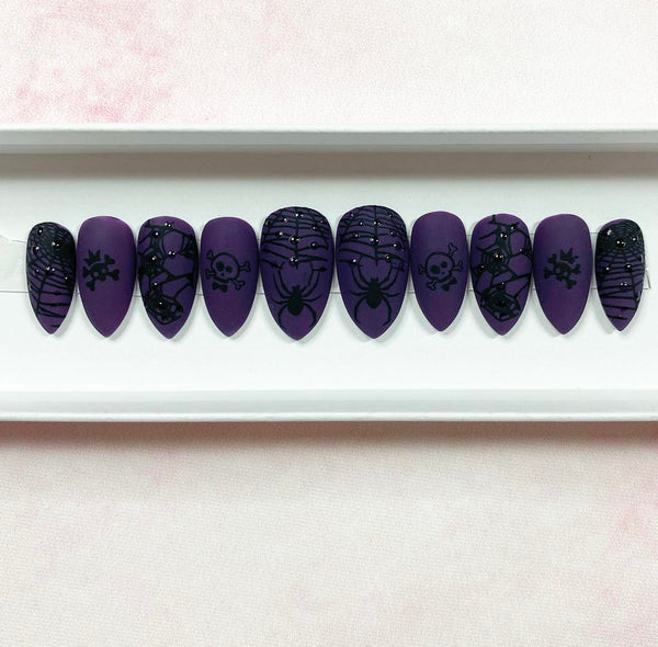 Load image into Gallery viewer, "Skulls & Webs"