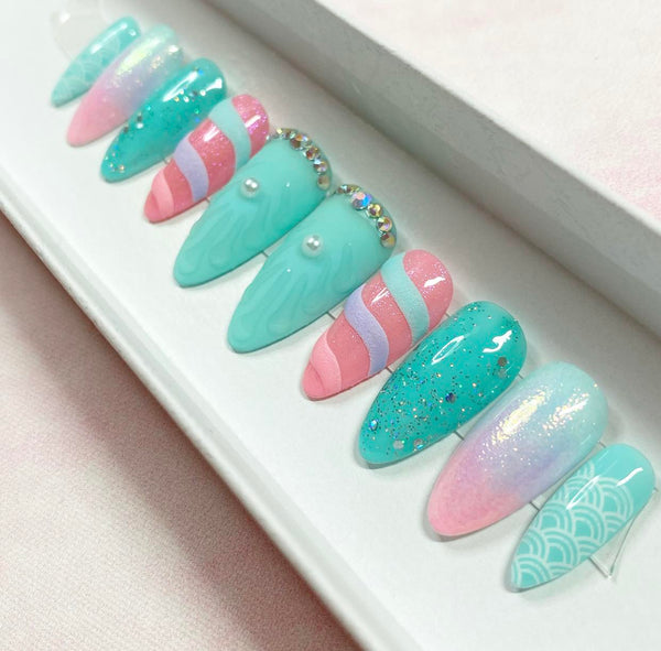 Load image into Gallery viewer, "Mermaid At Heart"