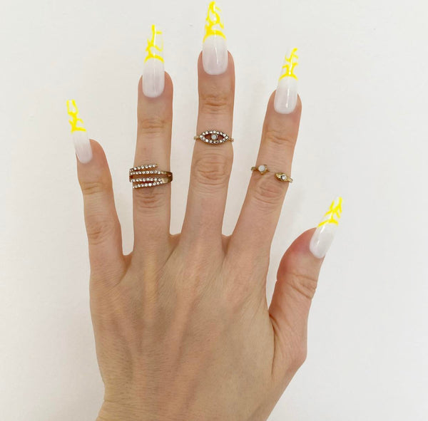 Load image into Gallery viewer, "Trippy" Neon Glow-In-The-Dark: Choose Your Color!