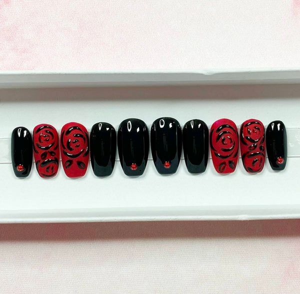 Load image into Gallery viewer, "Dark Rose"