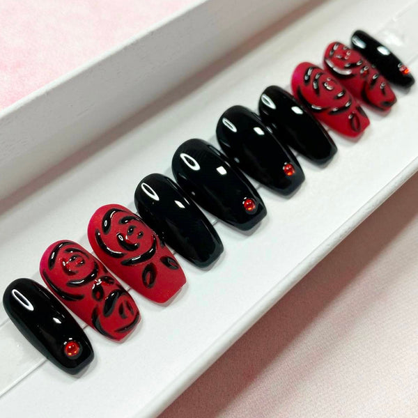 Load image into Gallery viewer, "Dark Rose"