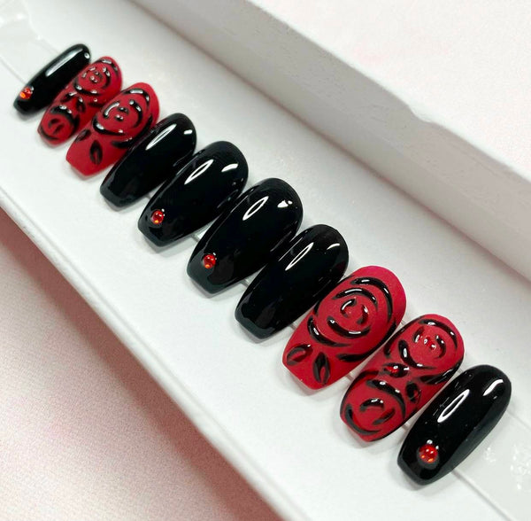 Load image into Gallery viewer, "Dark Rose"