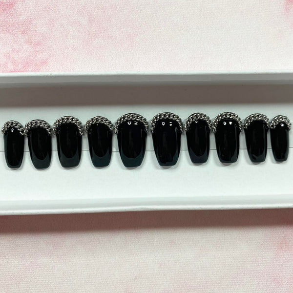 Load image into Gallery viewer, "Chain Obsessed" Black Glossy