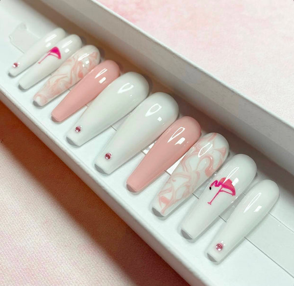 Load image into Gallery viewer, "Flamingo Summer"