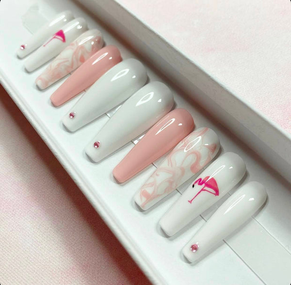 Load image into Gallery viewer, "Flamingo Summer"