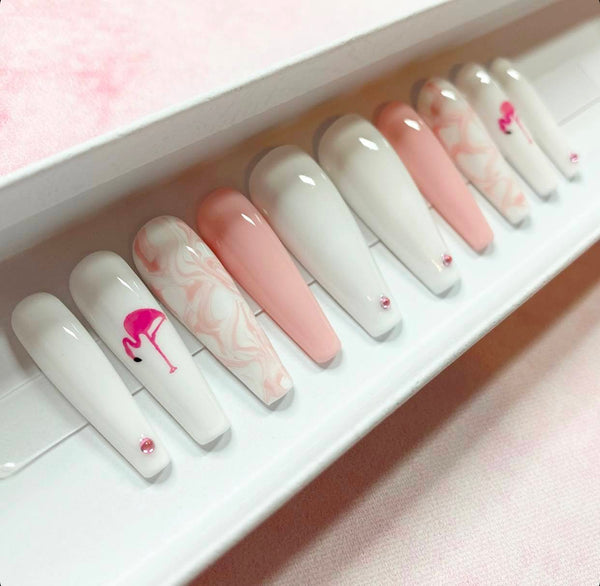 Load image into Gallery viewer, "Flamingo Summer"