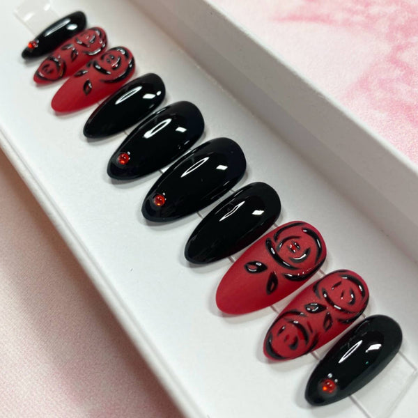 Load image into Gallery viewer, "Dark Rose"