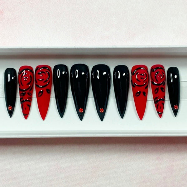 Load image into Gallery viewer, "Dark Rose"