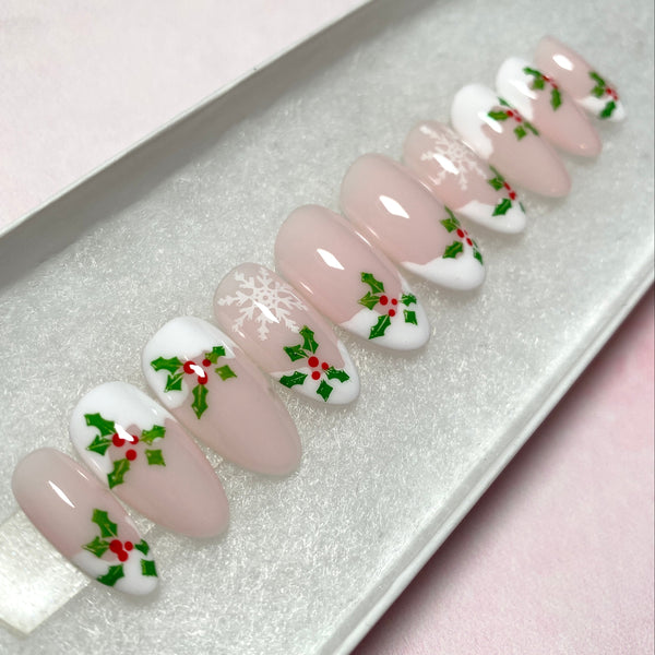 Load image into Gallery viewer, "Frosted Holly"