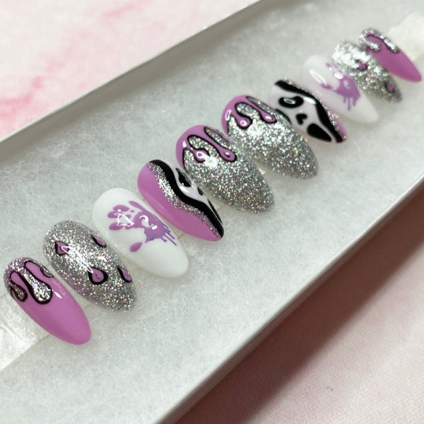 Load image into Gallery viewer, "Purple Panic"