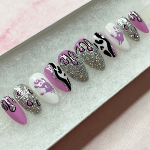 Load image into Gallery viewer, "Purple Panic"