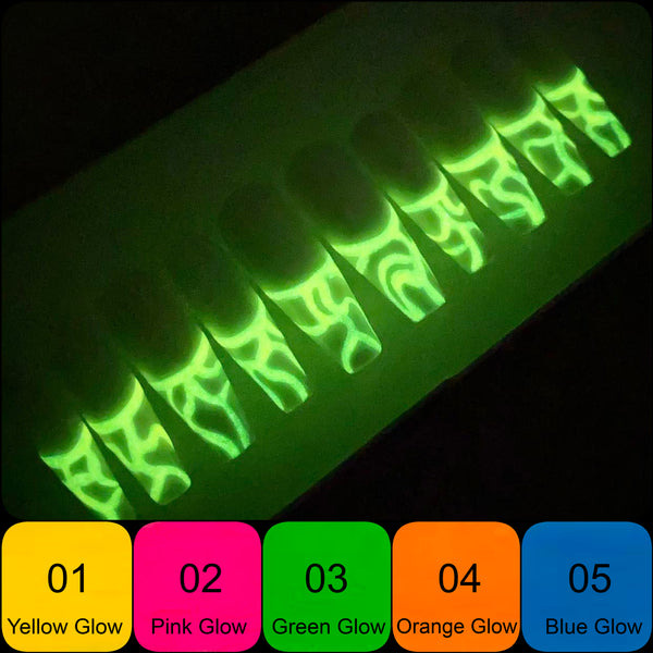 Load image into Gallery viewer, "Trippy" Neon Glow-In-The-Dark: Choose Your Color!