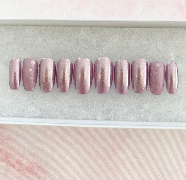 Load image into Gallery viewer, "Purple Rain" with 3D Raindrops