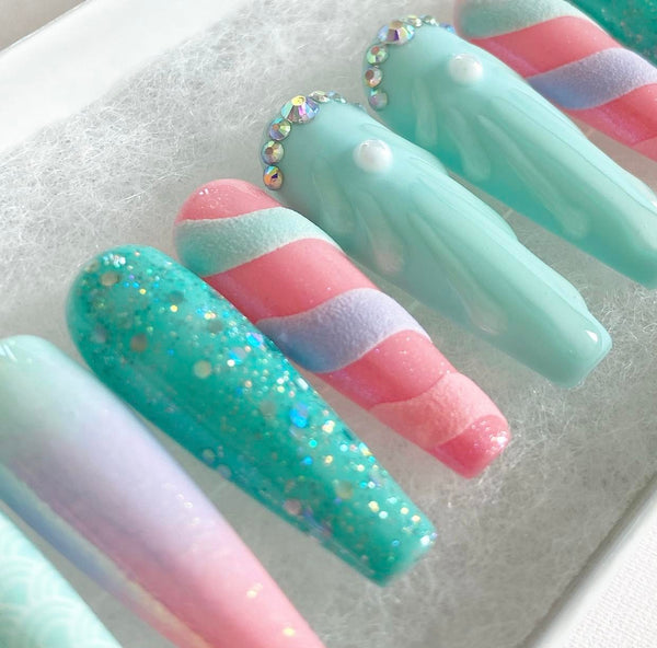 Load image into Gallery viewer, "Mermaid At Heart"