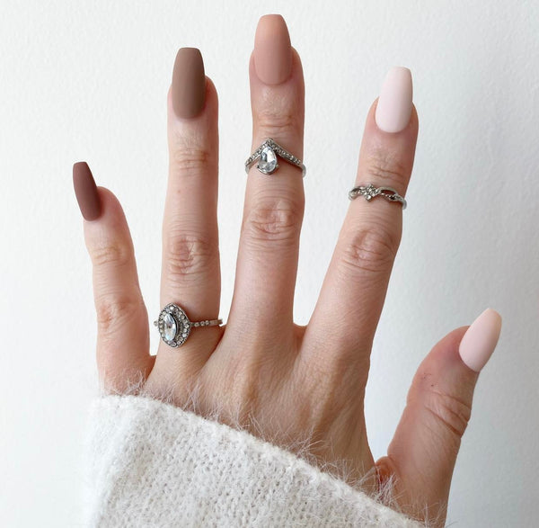 Load image into Gallery viewer, "Brownie Sundae" matte gradient - illuminatebyliana