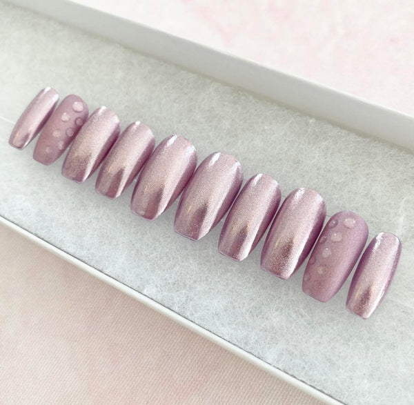 Load image into Gallery viewer, "Purple Rain" with 3D Raindrops