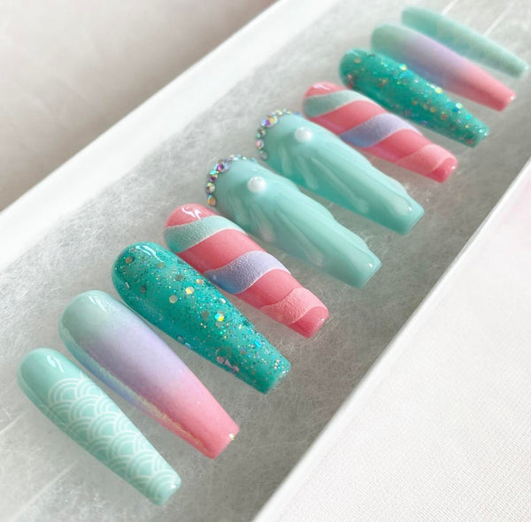 Load image into Gallery viewer, "Mermaid At Heart"