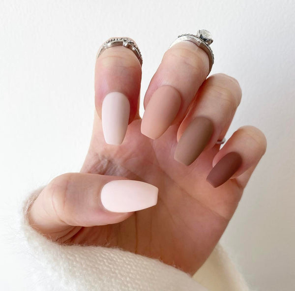 Load image into Gallery viewer, "Brownie Sundae" matte gradient - illuminatebyliana