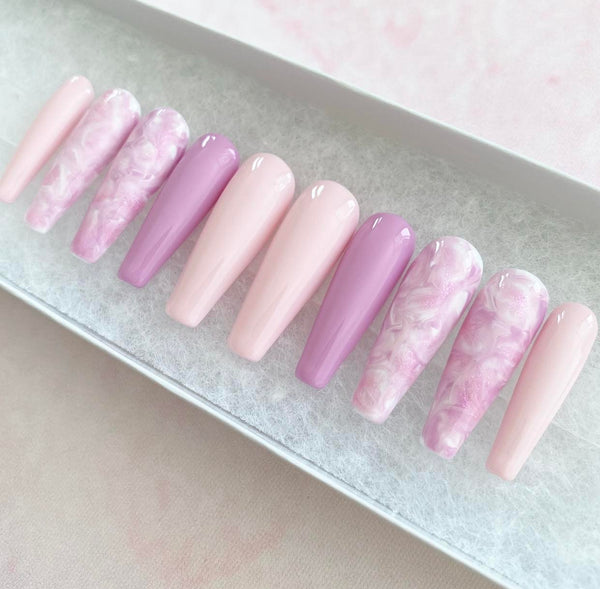 Load image into Gallery viewer, "Marbled Shimmer"