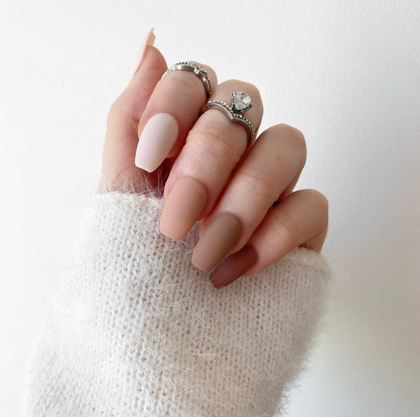 Load image into Gallery viewer, "Brownie Sundae" matte gradient - illuminatebyliana