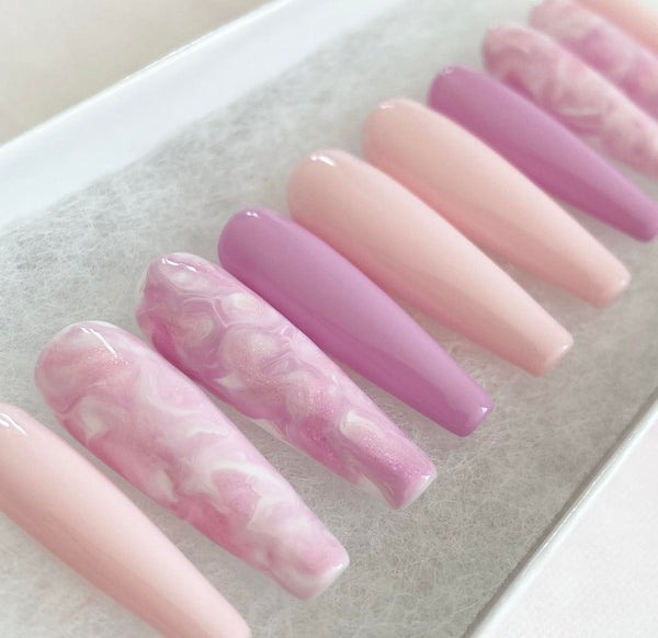 Load image into Gallery viewer, "Marbled Shimmer"