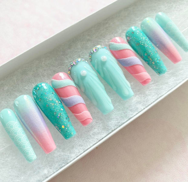 Load image into Gallery viewer, "Mermaid At Heart"