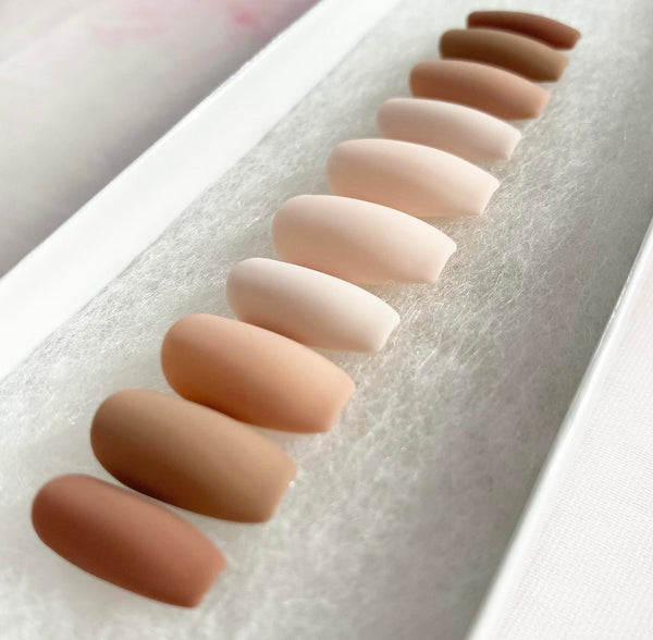 Load image into Gallery viewer, "Brownie Sundae" matte gradient - illuminatebyliana