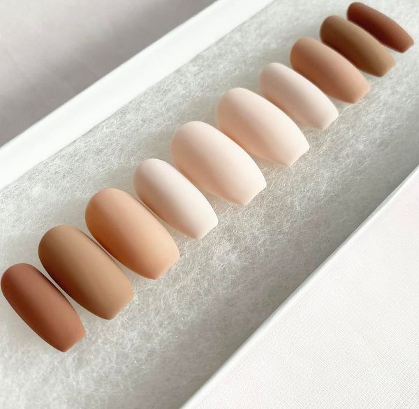 Load image into Gallery viewer, "Brownie Sundae" matte gradient - illuminatebyliana