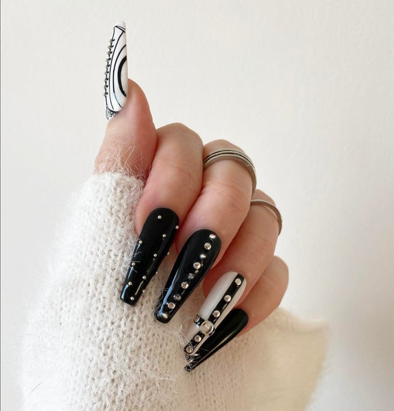 Load image into Gallery viewer, "Who's In Charge?" with Studs, Spikes, Piercings - illuminatebyliana