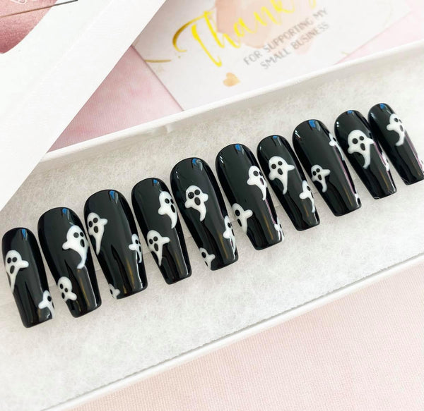 Load image into Gallery viewer, "Ghost Party" Glow In The Dark - illuminatebyliana