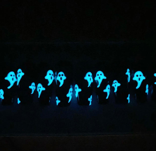 Load image into Gallery viewer, "Ghost Party" Glow In The Dark - illuminatebyliana