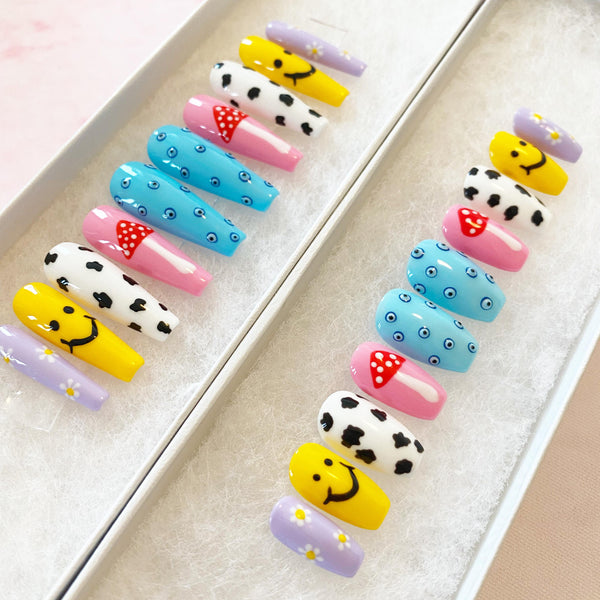 Load image into Gallery viewer, "Mash Me Up" Mix & Match Mashup Smiley - illuminatebyliana