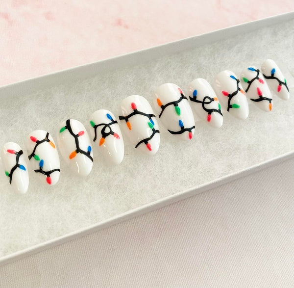 Load image into Gallery viewer, "Light Me Up" Glow-In-The-Dark Christmas Lights - illuminatebyliana