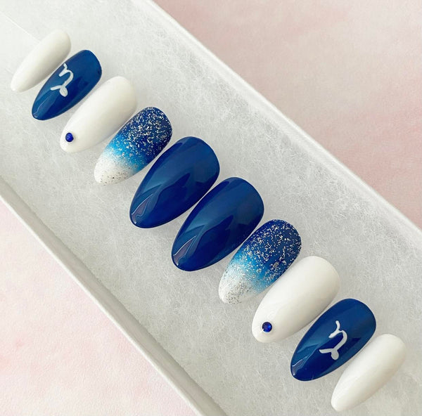 Load image into Gallery viewer, "Capricorn Zodiac" Nails - illuminatebyliana
