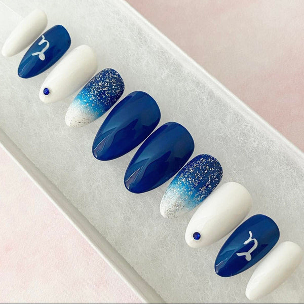 Load image into Gallery viewer, "Capricorn Zodiac" Nails - illuminatebyliana