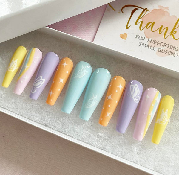 Load image into Gallery viewer, "Flutter Over The Rainbow" - illuminatebyliana