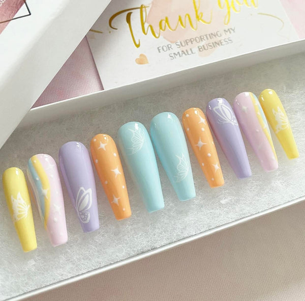 Load image into Gallery viewer, "Flutter Over The Rainbow" - illuminatebyliana