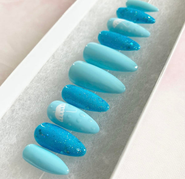 Load image into Gallery viewer, "Raindrops On Me" with 3D Raindrops