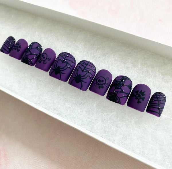 Load image into Gallery viewer, "Skulls & Webs"