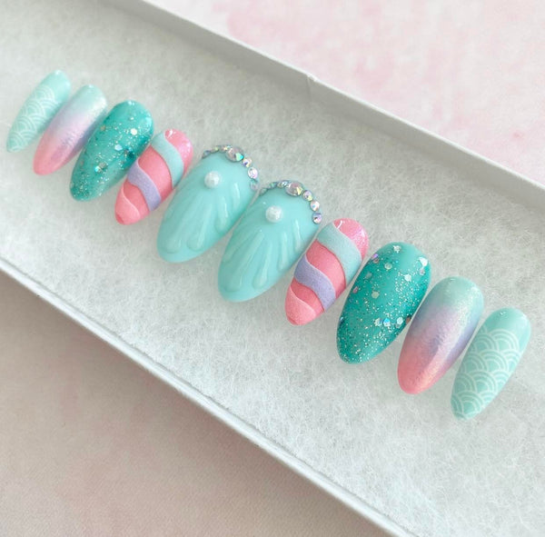 Load image into Gallery viewer, "Mermaid At Heart"