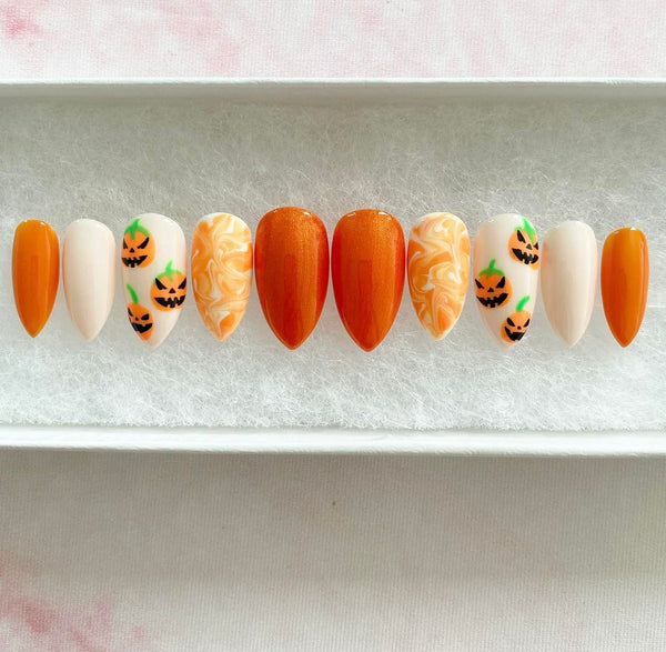 Load image into Gallery viewer, "Spooky Pumpkins" Glow-In-The-Dark