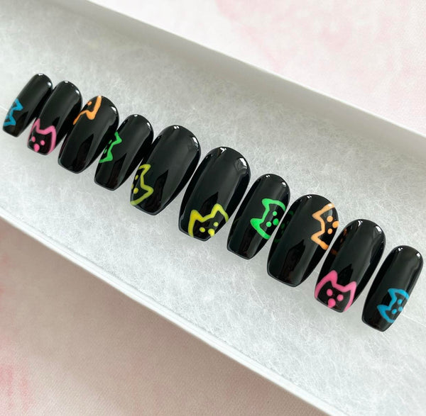 Load image into Gallery viewer, "Meowgical" Glow-In-The-Dark