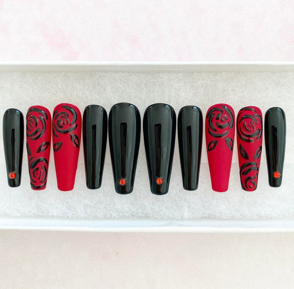 Load image into Gallery viewer, "Dark Rose"